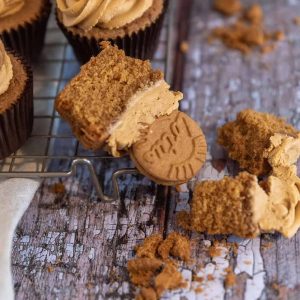Biscoff Flavoured Cup cakes